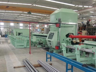 Centerless Lathe + Straightening Machine