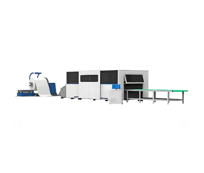 Coil Fiber Laser Cutting Machine