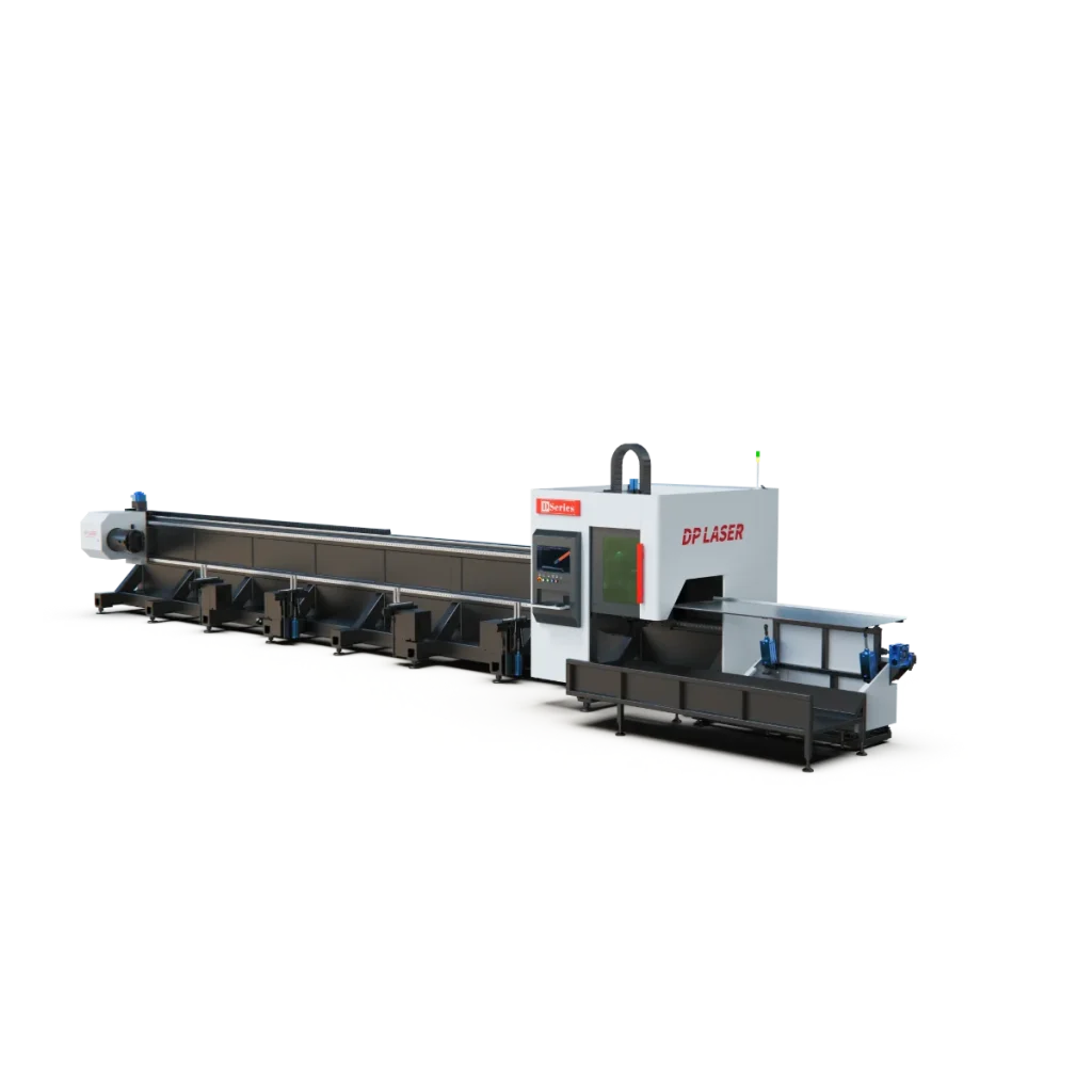 D-Series Dual-Chuck High-Speed Zero-Scrap Tube Laser Cutting Machine