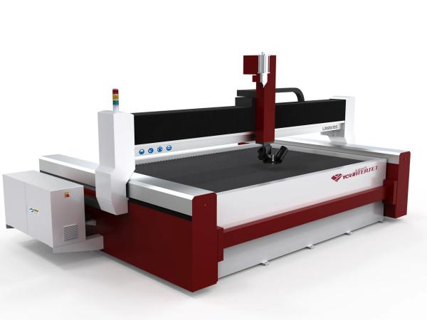Dynamic 5 axis waterjet