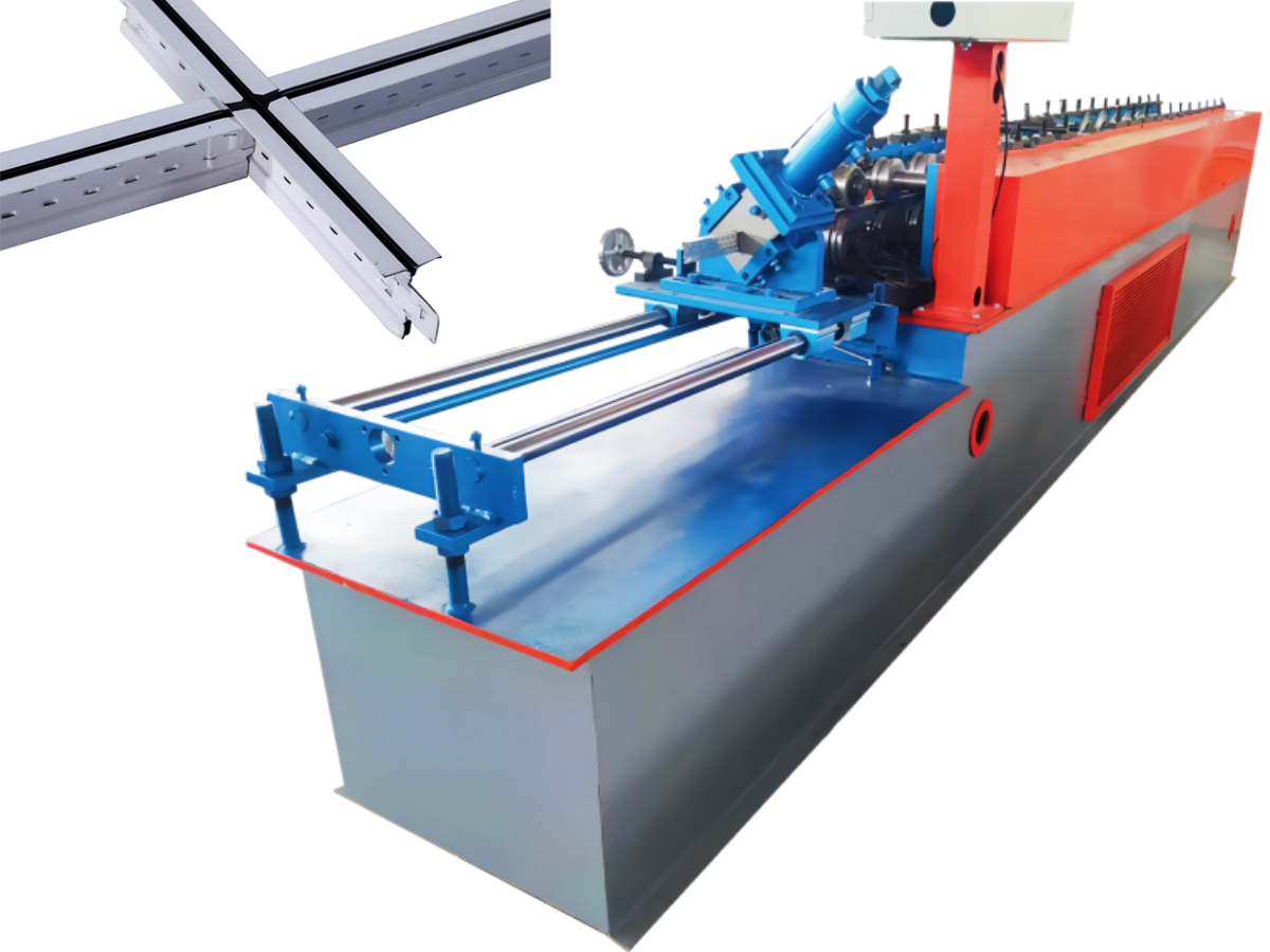 Lay‑in T bar grid roll forming machine