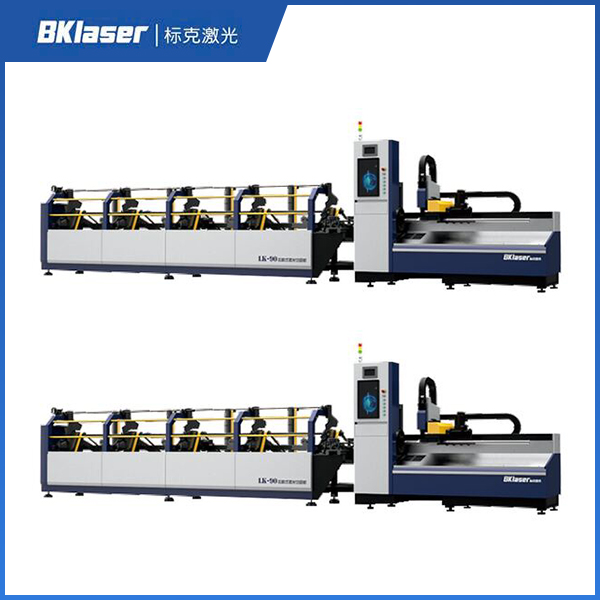 Pulling laser tube cutting machine