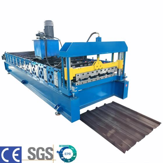 Single Layer 840 Roof Sheet Making Machine
