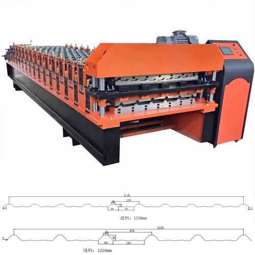Steel Sheet Roll Forming Machine Double Layer