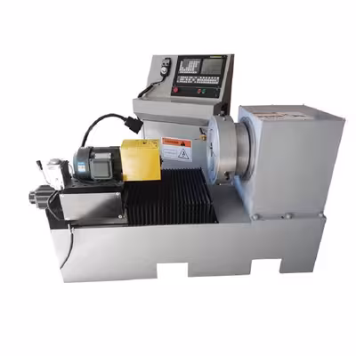 Pvc Plastic Pipe Threading Machine CNC 100 – 200mm Diameter
